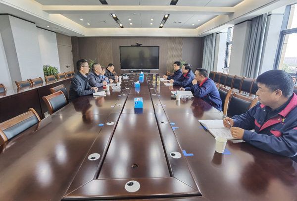 葛洲壩集團(tuán)、中鐵十四局集團(tuán)到公司調(diào)研