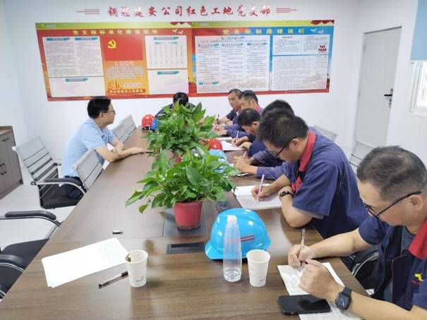 公司開展第三季度安全、環(huán)保、消防綜合檢查 